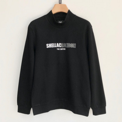 Shellac Mens Cotton Tshirt - 셸락 2019 남성 로고 코튼 긴팔티 She05x