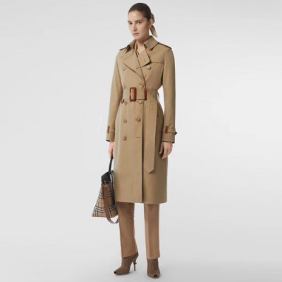 Burberry 2019 Womens Vintage Cotton Trench Coat - 버버리 2019 여성 빈티지 코튼 트렌치 코트 Bur01465x.Size(s - 2xl).베이지