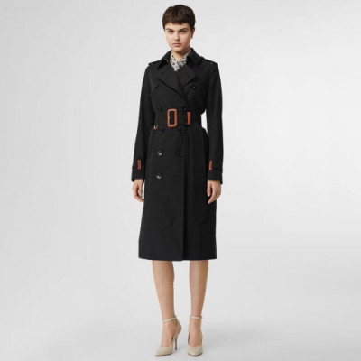 Burberry 2019 Womens Vintage Cotton Trench Coat - 버버리 2019 여성 빈티지 코튼 트렌치 코트 Bur01466x.Size(s - 2xl).네이비