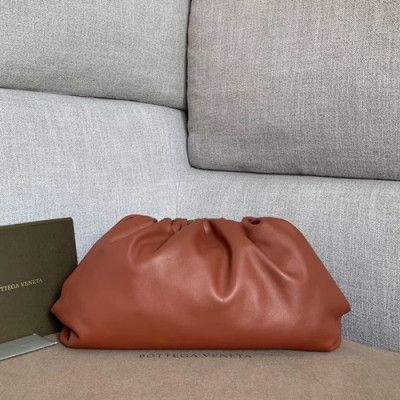 Bottega Veneta 2019 The Pouch Bag ,40cm - 보테가 베네타 2019 더 파우치 백, 576227,BVB0462,40cm,브릭브라운