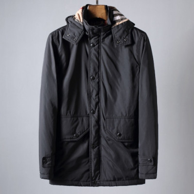 Burberry 2019 Mens Casual Down Jacket - 버버리 2019 남성 캐쥬얼 다운 자켓 Bur01510x.Size(m - 3xl).블랙