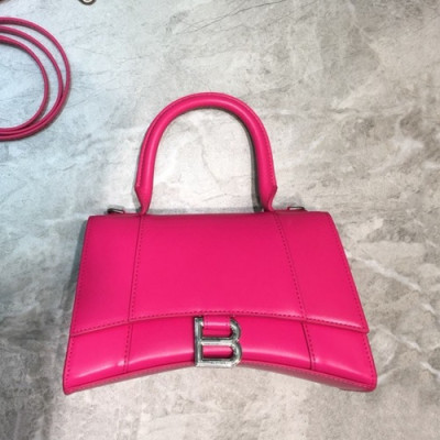 Balenciaga 2019 Tote Shoulder Bag,24CM - 발렌시아가 2019 토트 숄더백,BGB0499,24CM,핑크(은장)