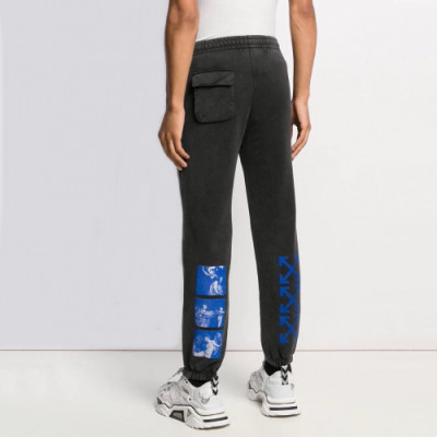 Off-White 2019 Mens Logo Cotton Training Pants - 오프화이트 2019 남성 로고 코튼 트레이닝 팬츠 Off0232x.Size(xs - l).그레이