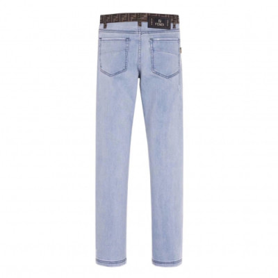 [매장판]Fendi 2019 Mens Classic Denim Pants - 펜디 2019 남성 클래식 데님 팬츠 Fen0435x.Size(30 - 36).블루