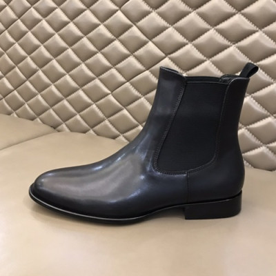 Berluti 2019 Mens Leather Boots -  벨루티 2019 남성용 레더 부츠,BERTS0061.Size(240 - 270).블랙