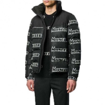 Moncler  2019 Mens Patch Logo Modern Duck Down Padding - 몽클레어 2019 남성 패치 로고 모던 덕다운 패딩 Moc01156x.Size(s - xl).블랙