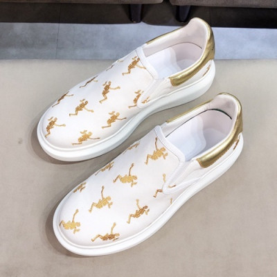 Alexander McQueen 2019 Mens Slip On - 알렉산더맥퀸 2019 남성용 슬립온 AMQS0107.Size (240 - 270).화이트