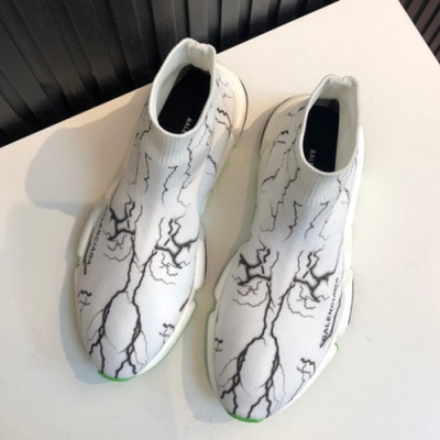 Balenciaga 2019 Mm / Wm Speed Runner - 발렌시아가 2019 남여공용 스피드러너 BALS0118,Size(225 - 275),화이트