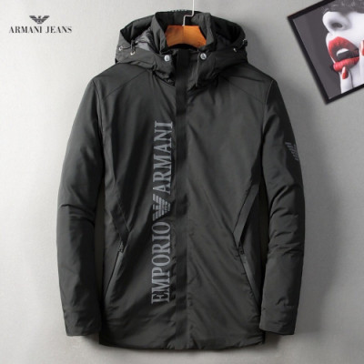 Armani 2019 Mens Business Down Jacket - 알마니 2019 남성 비지니스 다운 자켓 Arm0447x.Size(m - 4xl).블랙