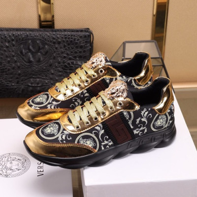 Versace 2019 Mens Sneakers - 베르사체 2019 남성용 스니커즈 VERS0260,Size (240 - 270).옐로우골드