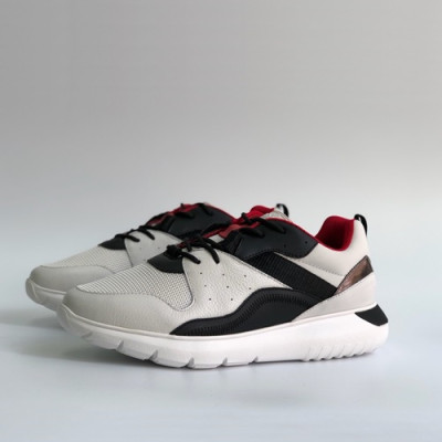 Hogan 2019 Mens Leather Sneakers - 호간 2019 남성용 레더 스니커즈 HOGS0036,Size(245 - 265).아이보리+블랙