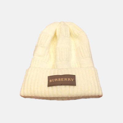 Burberry 2019 Ladies Knit Cap - 버버리 2019 여성용 니트 모자 BURM0003, 아이보리