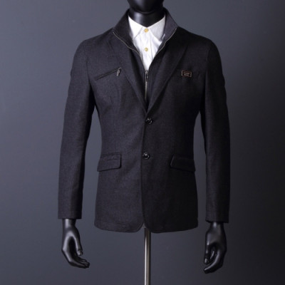 Prada 2019 Mens Business Cashmere Suit Jacket - 프라다 2019 남성 비지니스 캐시미어 슈트 자켓 Pra0854x.Size(m - 3xl).블랙