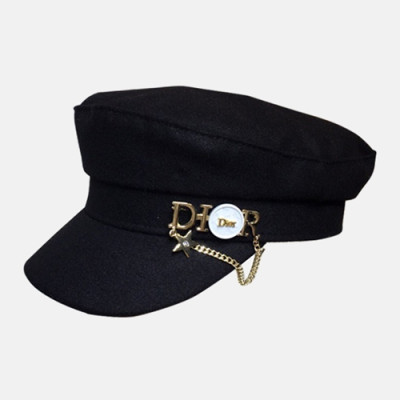 Dior 2019 Ladies Wool Cap - 디올 2019 여성용 울 모자 DIOM0013, 블랙