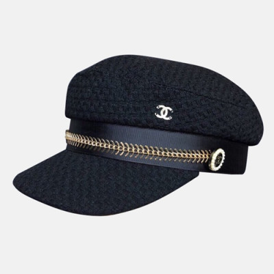 Chanel 2019 Ladies Knit Cap - 샤넬 2019 여성용 니트 모자 CHAM0077, 블랙