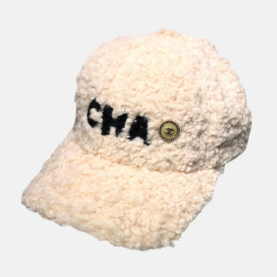 Chanel 2019 Ladies Lambs Wool Cap - 샤넬 2019 여성용 램스울 모자 CHAM0086, 화이트