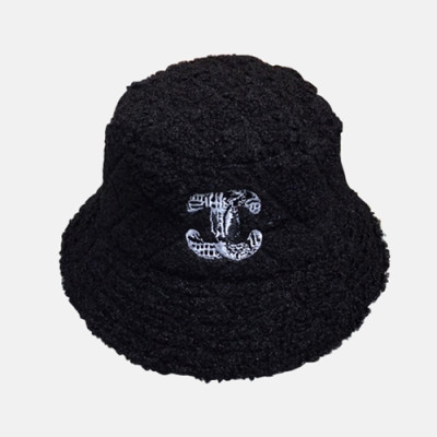 Chanel 2019 Ladies Lambs Wool Cap - 샤넬 2019 여성용 램스울 모자 CHAM0092, 블랙