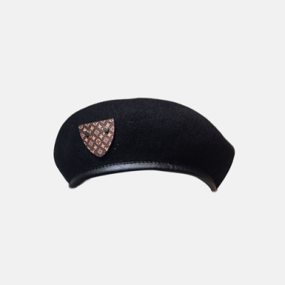 Louis Vuitton 2019 Ladies Wool Cap - 루이비통 2019 여성용 울 모자 LOUM0007, 블랙