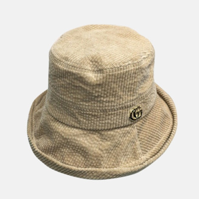 Gucci 2019 Ladies Corduroy Cap - 구찌 2019 여성용 골덴 모자 GUCM0043, 카키베이지