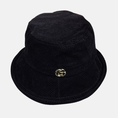 Gucci 2019 Ladies Corduroy Cap - 구찌 2019 여성용 골덴 모자 GUCM0044, 블랙