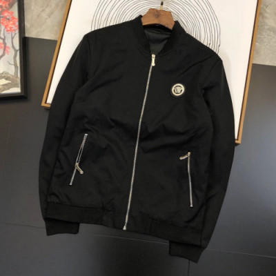 Versace 2019 Mens Medusa Windproof Jacket- 베르사체 2019 남성 메두사 방풍 자켓 Ver0411x.Size(m - 3xl).2컬러(블랙/화이트)