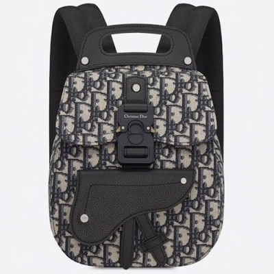 Dior Homme 2019 Saddle Back Pack / Shoudler Bag,28cm - 디올 옴므 2019 남여공용 새들 백팩 / 숄더백,DIOB0480,28cm,블랙