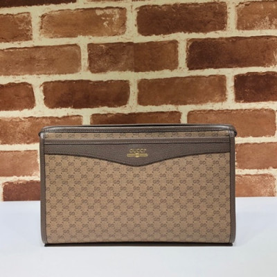 Gucci 2019 Mm /Wm Clutch Bag ,28.5CM - 구찌 2019 남여공용 클러치백 575183,GUB0896,28.5cm,브라운