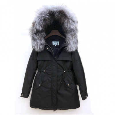 Prada 2019 Womens Logo Casual Goose Down Jacket - 프라다 2019 여성 로고 캐쥬얼 구스다운 자켓 Pra0866x.Size(s - xl).블랙