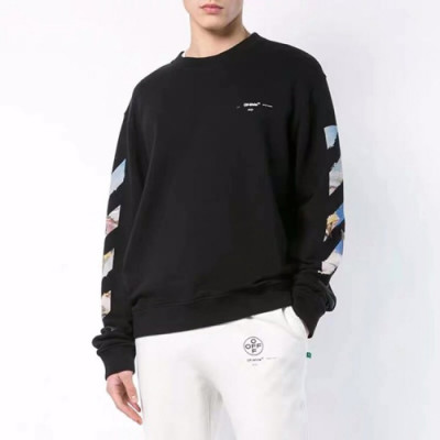 Off-white 2019 Mm/Wm Logo Cotton Oversize HoodT - 오프화이트 2019 남자 로고 코튼 오버사이즈 후드티 Off0278x.Size(xs - l).2컬러(블랙/화이트)