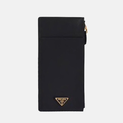 Prada 2019 Saffiano Mm / Wm Phone / Card Purse, 1MB025 - 프라다 사피아노 남여공용 폰 / 카드 퍼스 PRAW0142,21CM.블랙