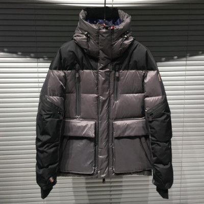 Moncler  2019 Mens Patch Logo Modern Goose Down Padding - 몽클레어 2019 남성 패치 로고 모던 구스다운 패딩 Moc01259x.Size(m - 3xl).그레이