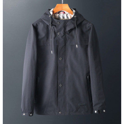 Burberry 2019 Mens Casual Windproof Jacket - 버버리 2019 남성 캐쥬얼 방풍 자켓 Bur01710x.Size(m - 3xl).블랙