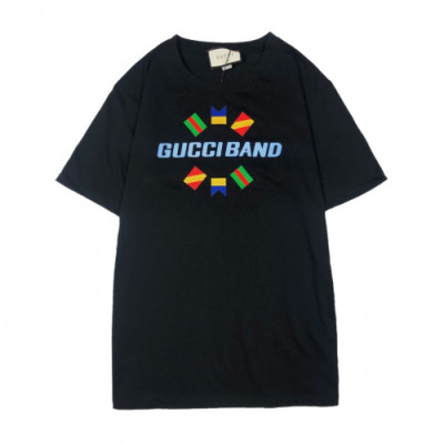 [매장판]Gucci 2019 Mm/Wm Logo Cotton Short Sleeved Tshirt - 구찌 2019 남자 로고 코튼 반팔티 Guc01860x.Size(xs - 2xl).블랙