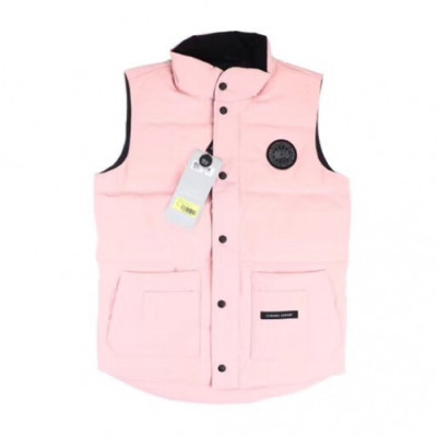 [캐나다구스]Canada Goose 2019 Womens Logo Duck Down Padding Vest - 캐나다구스 2019 여성 로고 덕다운 패딩조끼 Can0251x.Size(xs - m).베이비핑크