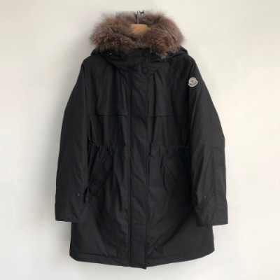 [몽클레어]Moncler 2019 Womens Patch Logo Modern Duck Down Padding - 몽클레어 2019 여성 패치 로고 모던 덕다운 패딩 Moc01276x.Size(s - l).블랙