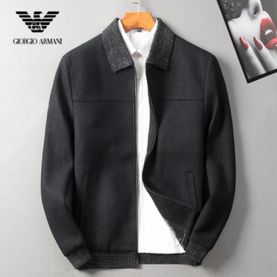 [알마니]Armani 2019 Mens Casual Cashmere Suit Jackets - 알마니 2019 남성 캐쥬얼 캐시미어 슈트 자켓 Arm0491x.Size(m - 3xl).블랙