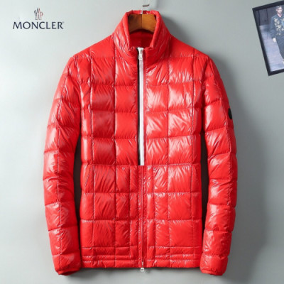 [몽클레어]Moncler 2019 Mens Patch Logo Modern Goose Down Padding - 몽클레어 2019 남성 패치 로고 모던 구스다운 패딩 Moc01281x.Size(m - 3xl).레드