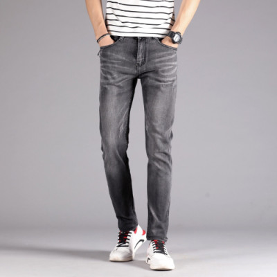 [알마니]Armani 2019 Mens Business Classic Denim Pants - 알마니 2019 남성 비지니스 클래식 데님 기모 팬츠 Arm0506x.Size(29 - 38).그레이