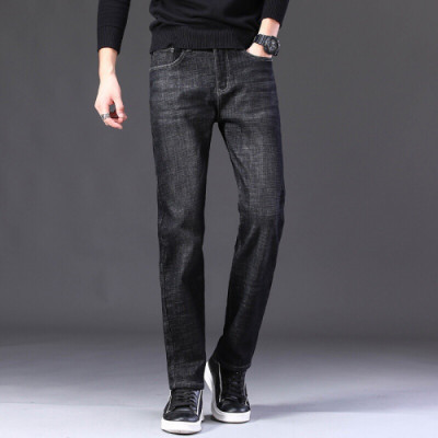 [알마니]Armani 2019 Mens Business Classic Denim Pants - 알마니 2019 남성 비지니스 클래식 데님 기모 팬츠 Arm0507x.Size(29 - 38).블랙