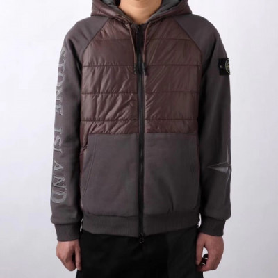 [매장판]Stone Island 2019 Mens Casual Down Jackets - 스톤아일랜드 2019 남성 캐쥬얼 다운 자켓 Sto0106x.Size(m - 2xl).브라운