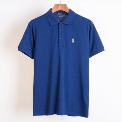 Polo 2019 Mens Logo Cotton Polo Short Sleeved Tshirs - 폴로 2019 남성 로고 코튼 폴로 반팔티 Pol0016x.Size(m - 3xl).2컬러(블루/네이비)