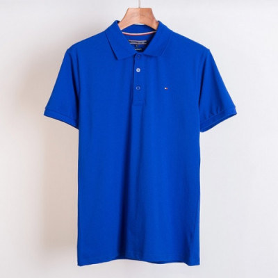 Tommy  2019 Mens Logo Cotton Polo Short Sleeved Tshirts - 토미 2019 남성 로고 코튼 폴로 반팔티 Tomy0019x.Size(m - 3xl).3컬러(블루/네이비/그레이)