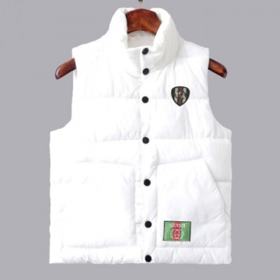 [구찌]Gucci 2020 Mens Patch Logo Modern Duck Down Padding Vest - 구찌 2020 남성 패치 로고 모던 덕다운 패딩조끼 Guc01948x.Size(m - 5xl).화이트