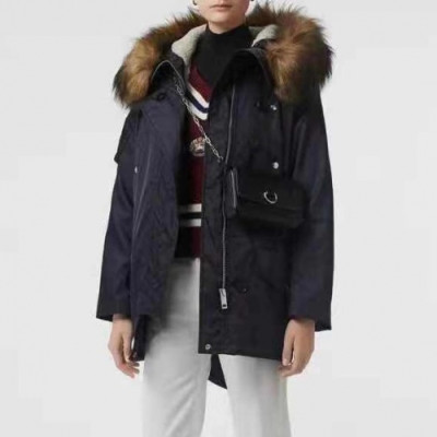 [버버리]Burberry 2020 Womens Casual Goose Down Parka - 버버리 2020 여성 캐쥬얼 구스 다운 파카 Bur01875x.Size(s - l).블랙