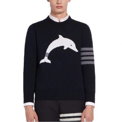 [톰브라운]Thom Browne 2020 Mens Strap Crew-neck Sweaters - 톰브라운 2020 남성 스트랩 크루넥 스웨터 Thom0474x.Size(s - l).블랙