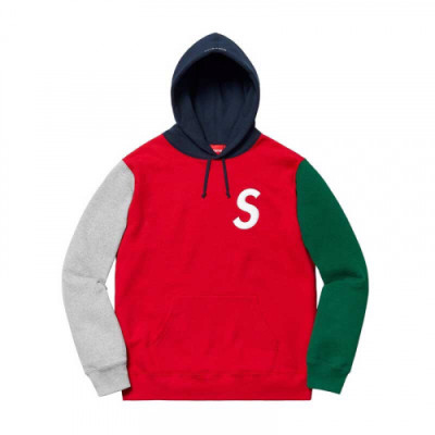 [슈프림]Supreme 2020 Mm/Wm Logo Cotton Hoodie - 슈프림 2020 남자 로고 코튼 기모 후드티 Sup0086x.Size(s - xl).레드