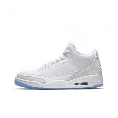 Air Jordan 3 2019  Mens Running Shoes - 에어조던 3 2019 남성용 런닝슈즈 ,AIRJS0166, Size(255 - 280), 화이트