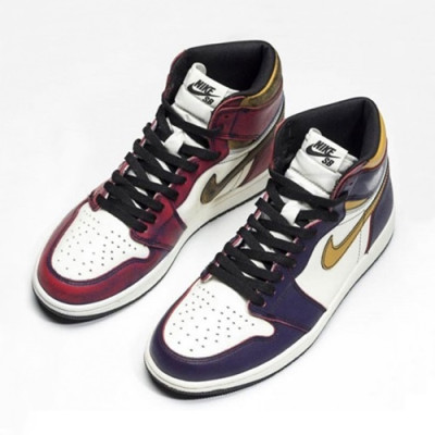 Air Jordan 1 x Nike 2019  Mens Running Shoes - 에어조던 1 x 나이키 2019 남성용 런닝슈즈 ,AIRJS0173, Size(255 - 280), 화이트