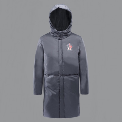 [몽클레어]Moncler 2020 Mens Logo Casual Duck Down Parka - 몽클레어 2020 남성 로고 캐쥬얼 덕다운 파카 Moc01341x.Size(m - 3xl).그레이