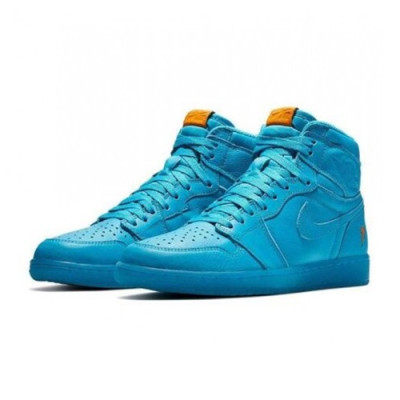 Air Jordan 1 x Nike 2019  Mens Running Shoes - 에어조던 1 x 나이키 2019 남성용 런닝슈즈 ,AIRJS0210, Size(255 - 280),블루